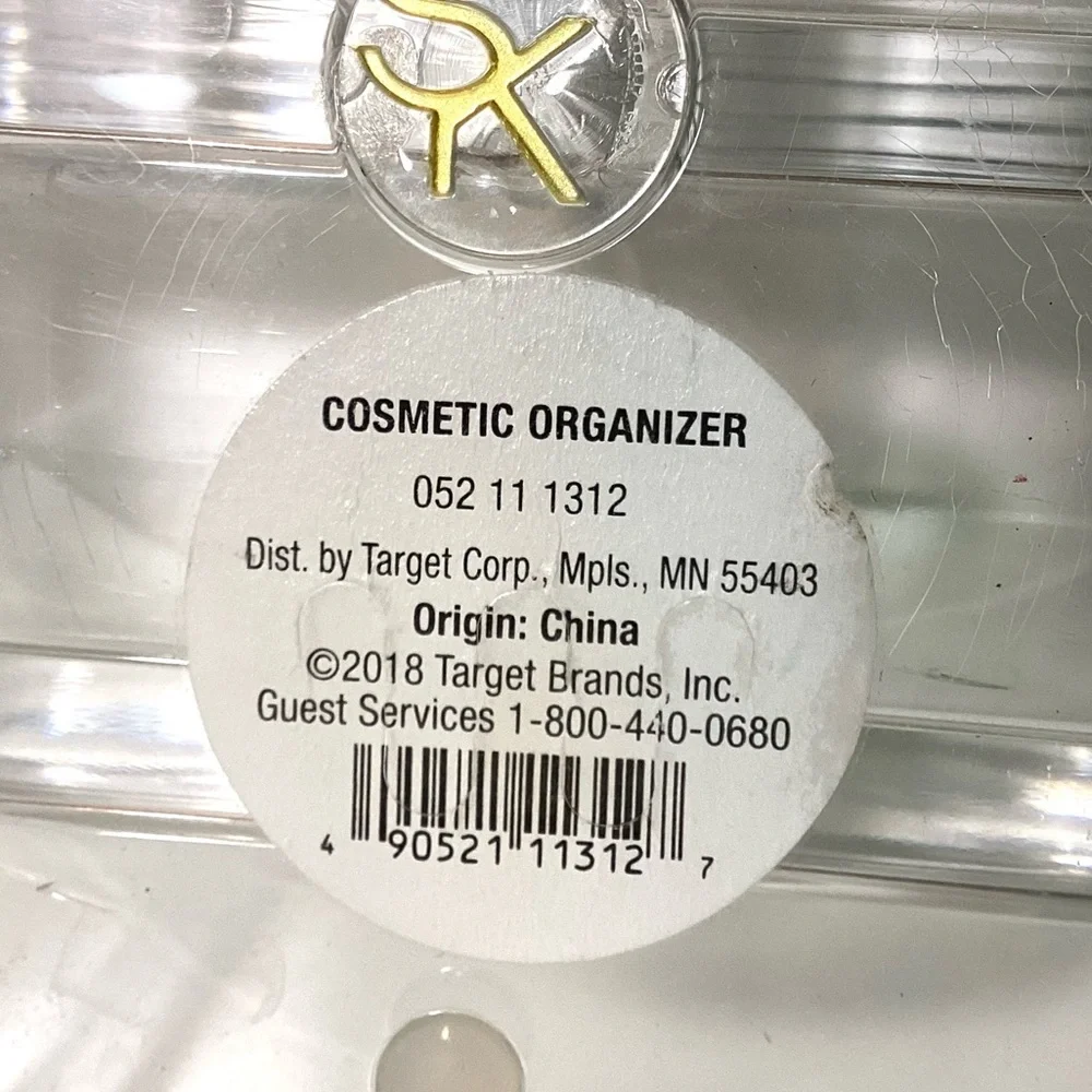 Sonia Kashuk Cosmetic brush organizer 4 sections. 6” x 4”H